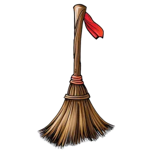 Enchanted Witches Broom PNG 06292024