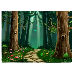 Enchanted Woodland Path Png 61 PNG image