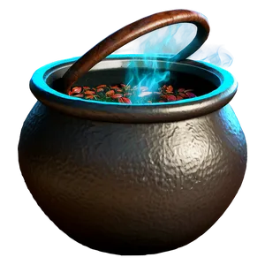 Enchanting Cauldron Png 3 PNG image