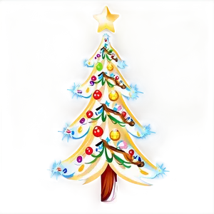 Enchanting Christmas Tree Png 06252024 PNG image