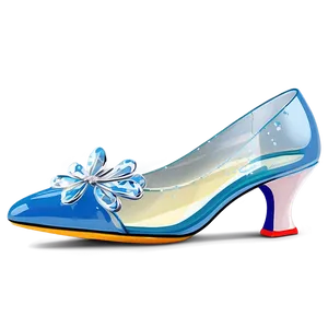 Enchanting Glass Cinderella Heel PNG 73 PNG