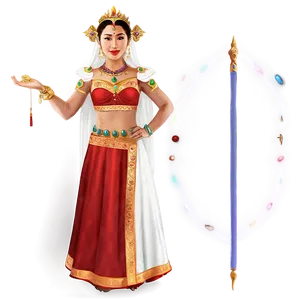Enchanting Goddess PNG Gtj