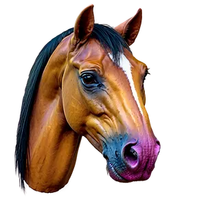 Enchanting Horse Head Artwork PNG Fun54 PNG