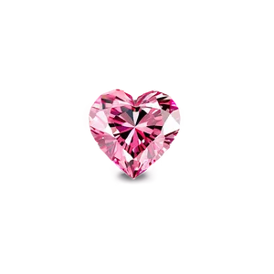 Enchanting Pink Diamond Heart PNG Vwy44 PNG