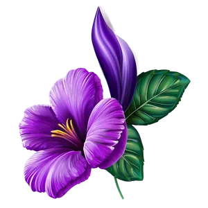 Enchanting Purple Flower PNG Fuc31