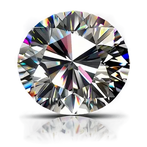 Enchanting Round Diamond PNG 5
