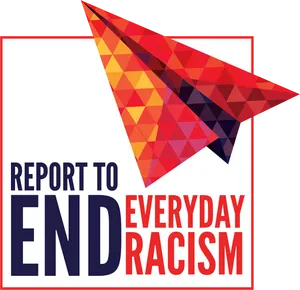 End Everyday Racism Campaign Poster PNG image