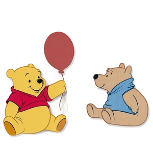 Endearing Classic Pooh PNG 06292024