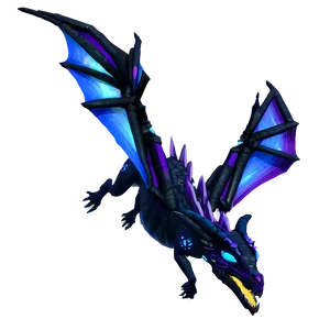 Ender Dragon In Flight Png 05252024 PNG image