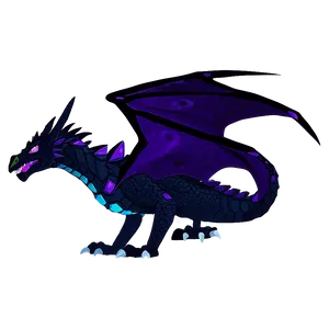 Ender Dragon Minimalist Design Png 05252024 PNG image