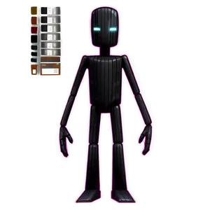 Enderman Character Art PNG 05242024