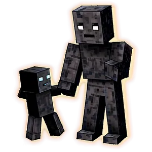 Enderman In Battle With Player PNG 05242024 PNG