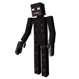 Enderman In Battle With Player PNG 05242024 PNG