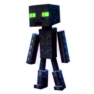 Enderman Minecraft Game PNG 45
