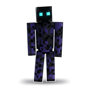 Enderman Minecraft Game PNG 93