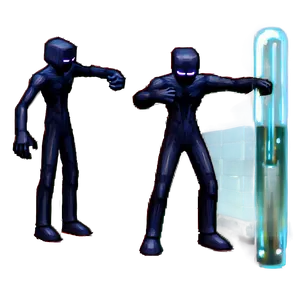 Enderman Teleportation Effect PNG 05242024