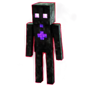 Enderman With Potion Effects PNG 05242024 PNG