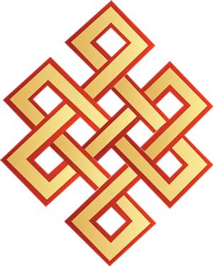 Endless Knot Graphic Design PNG image