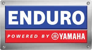 Enduro Powered By Yamaha Sign PNG image