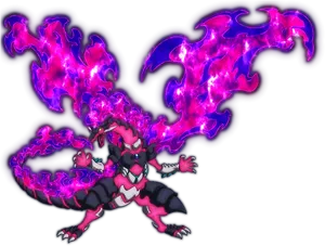 Energetic Dragon Beyblade Art PNG