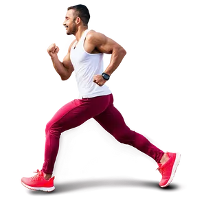 Energetic Man Morning Run PNG Peo90 PNG