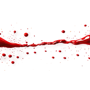 Energetic Red Paint Scatter PNG 73 PNG