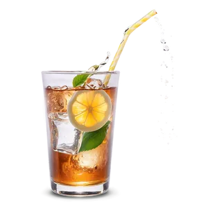 Energizing Iced Tea Splash PNG 58 PNG