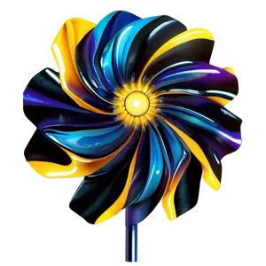 Energy Wind Pinwheel PNG Qmq92