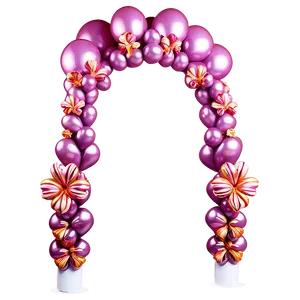 Engagement Celebration Balloon Arch PNG 44