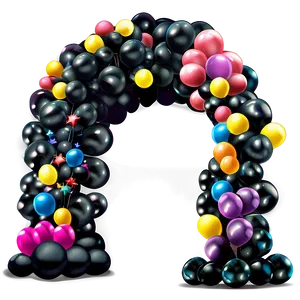 Engagement Celebration Balloon Arch PNG Nmq