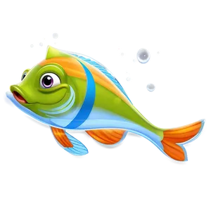 Engaging Cute Fish Cartoon PNG 46 PNG