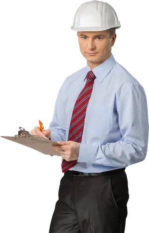 Engineer Inspection Clipboard PNG image