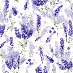 English Lavender Pattern Background PNG image