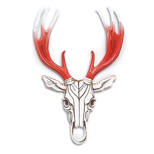Engraved Antler Style PNG Eit