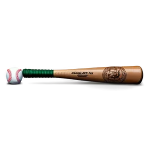 Engraved Baseball Bat PNG 05242024 PNG
