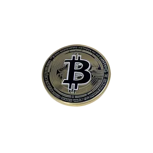 Engraved Crypto Coin PNG 62