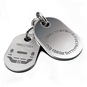 Engraved Dog Tags Png Vob1 PNG image