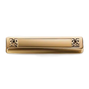 Engraved Gold Rectangle PNG 06272024