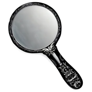 Engraved Hand Mirror PNG Jtf