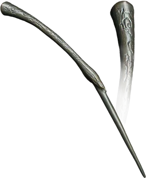 Engraved Magic Wand