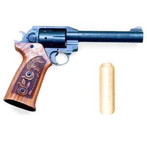 Engraved Pistol PNG Dkk