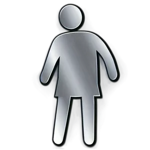 Engraved Restroom Sign PNG 06212024