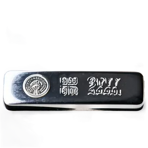 Engraved Silver Bar Png 06282024 PNG image