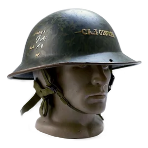 Engraved Vietnam War Helmet Png Mvx73 PNG image