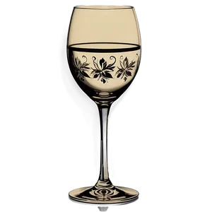 Engraved Wine Glasses Gift PNG 06212024