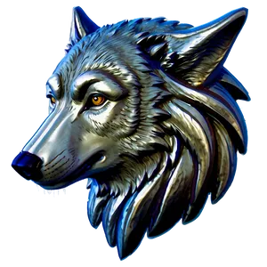 Engraved Wolf Head Symbol Png 71 PNG image