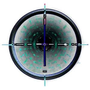 Enhanced Dot Crosshair PNG 50