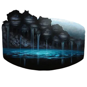 Enigmatic Dark Waters Png 06242024 PNG image