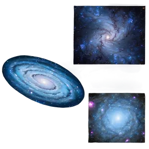 Enigmatic Galaxy Stars PNG 71