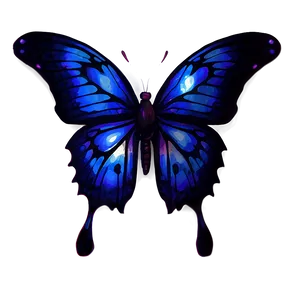 Enigmatic Glow Butterfly PNG Qhu